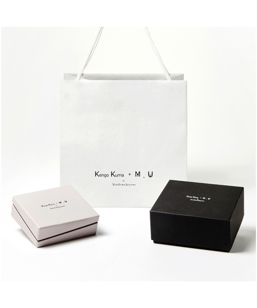 Kengo Kuma + MA,YU (ケンゴ クマ プラス マユ )の「ケンゴ クマ プラス マユ イヤリング(イヤリング・レディース・イエローゴールド・ONE SIZE)」の6枚目の写真