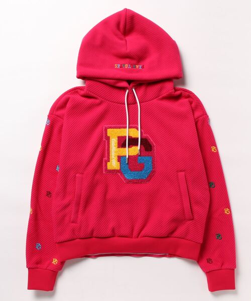 PEARLY GATES（パーリーゲイツ）の「タンデム裏毛ロゴジャガード