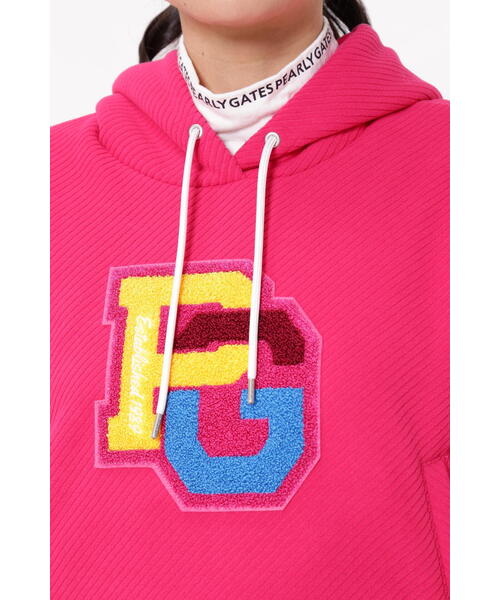 PEARLY GATES（パーリーゲイツ）の「タンデム裏毛ロゴジャガード