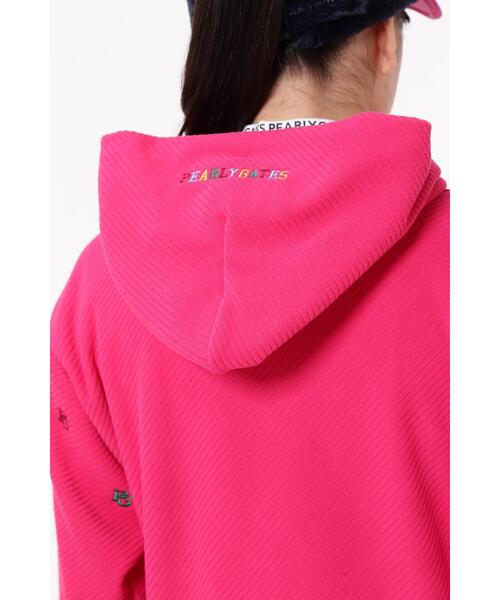 PEARLY GATES（パーリーゲイツ）の「タンデム裏毛ロゴジャガード