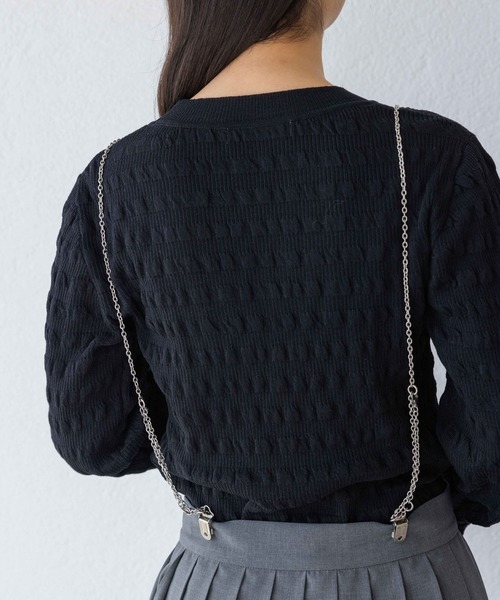 yuw（ユウ）の「チェーンハーネス 103588（その他トップス・レディース・シルバー/シルバー系その他・FREE）」の12枚目の写真