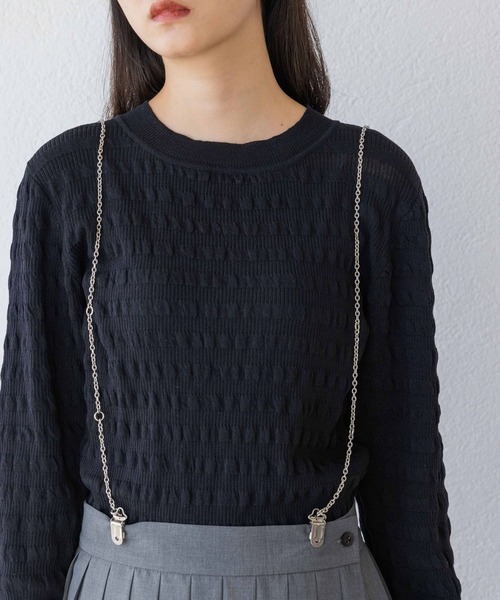 yuw（ユウ）の「チェーンハーネス 103588（その他トップス・レディース・シルバー/シルバー系その他・FREE）」の13枚目の写真