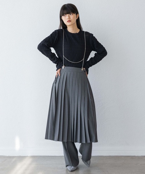 yuw（ユウ）の「チェーンハーネス 103588（その他トップス・レディース・シルバー/シルバー系その他・FREE）」の16枚目の写真