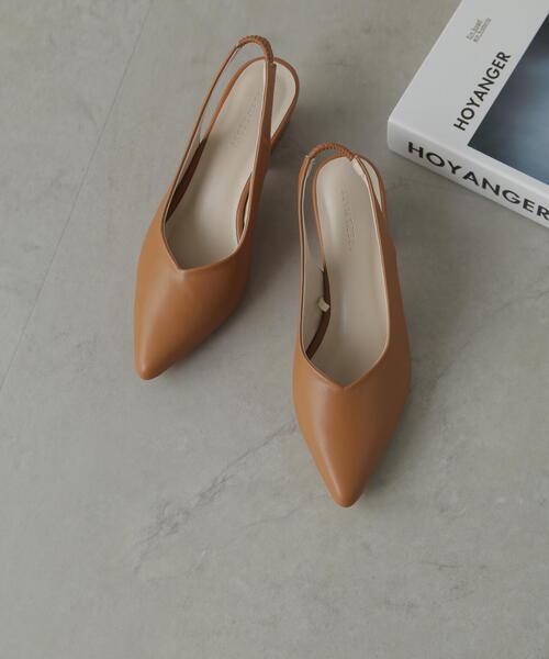 FREE'S MART（フリーズマート）の「◆バッグスリングパンプス（パンプス・レディース・ベージュ/ホワイト/シルバー・MEDIUM/SMALL）」の16枚目の写真