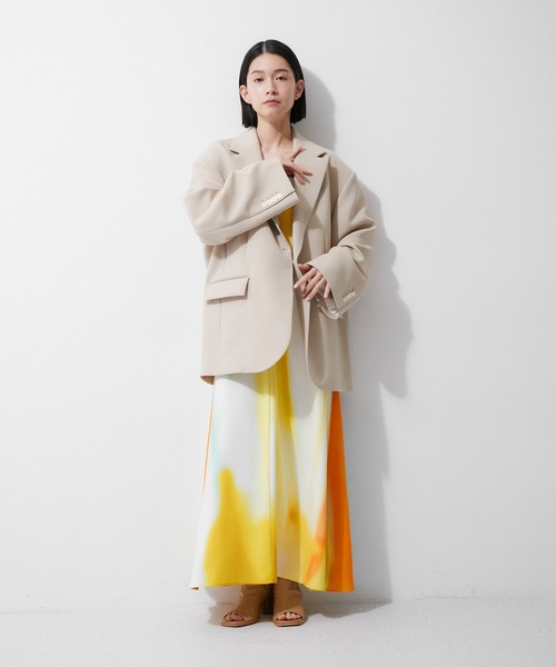 アダムエロペ　サステナブル】バックストラップキャミワンピース ADAM ET ROPE'（アダムエロペ）の「【サステナブル】バック