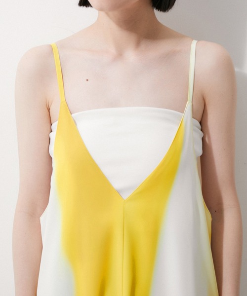 アダムエロペ　サステナブル】バックストラップキャミワンピース ADAM ET ROPÉ FEMME(アダム エ ロペ ファム) / 【サステナブル