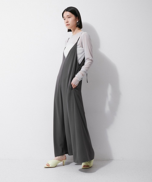 【福袋セール】の商品 ADAM ET ROPE'（アダムエロペ）の「【サステナブル】バック ワンピース