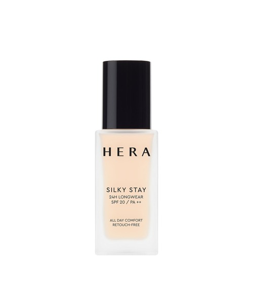 HERA（ヘラ）の「シルキーステイ24H ロングウェアファンデーション EX（ファンデーション・レディース・21N1 バニラ/23C1 ピンクベージュ/19N1 ライトバニラ/23N1 ベージュ/17C1 ペタルアイボリー/17N1 アイボリー/21C1 ローズバニラ・FREE）」の19枚目の写真
