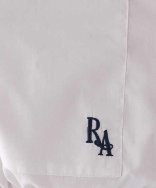 repipi armario（レピピ アルマリオ）の「ドロストショートシャツ（シャツ/ブラウス・キッズ・ホワイト/ブルー系その他/ブルー系その他2・SMALL/LARGE/MEDIUM）」の10枚目の写真