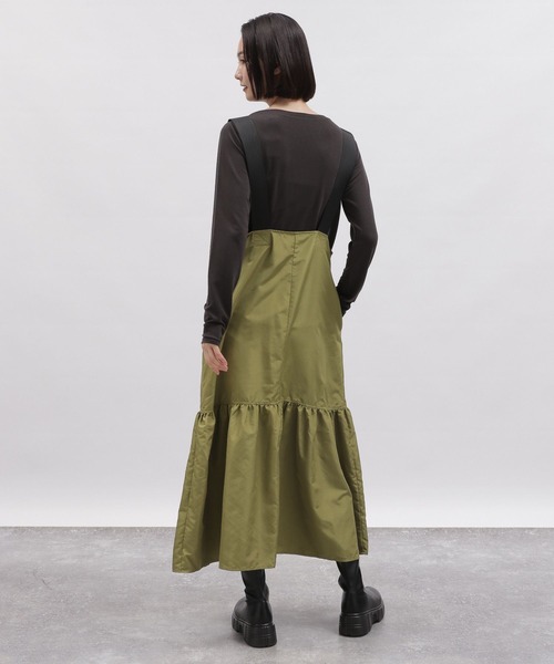 LAKOLE（ラコレ）の「サス付タフタティアードワンピース / 997312（ワンピース・レディース・ブラック/オリーブ/チャコールグレー・SMALL/MEDIUM）」の19枚目の写真