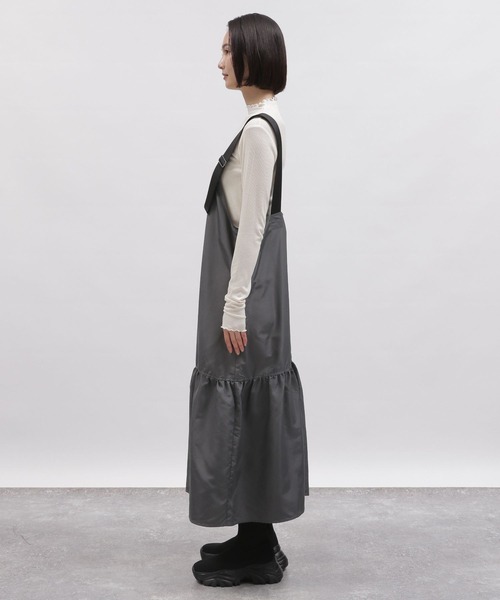 LAKOLE（ラコレ）の「サス付タフタティアードワンピース / 997312（ワンピース・レディース・ブラック/オリーブ/チャコールグレー・SMALL/MEDIUM）」の21枚目の写真