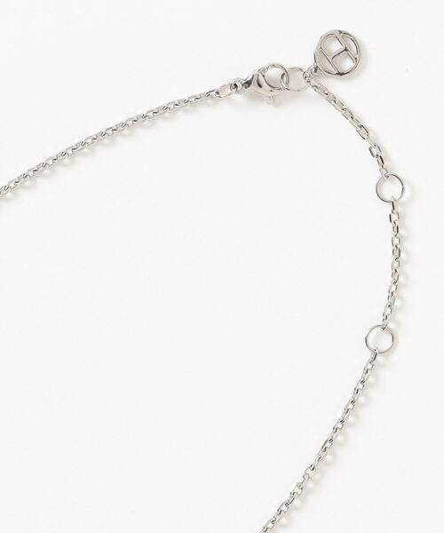 TOMMY HILFIGER(トミーヒルフィガー)の「【TOMMY HILFIGER】TRI METAL CIRCLE NECKLACE(ネックレス・レディース・シルバー・FREE)」の2枚目の写真