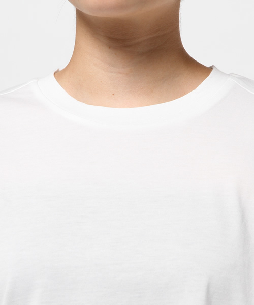 AZUL by moussy(アズールバイマウジー)の「綿モダールSUN天竺キモノスリーブPO(Tシャツ/カットソー・レディース・オフホワイト/ライトベージュ/ブラック/ネイビー・MEDIUM/LARGE/SMALL)」の5枚目の写真