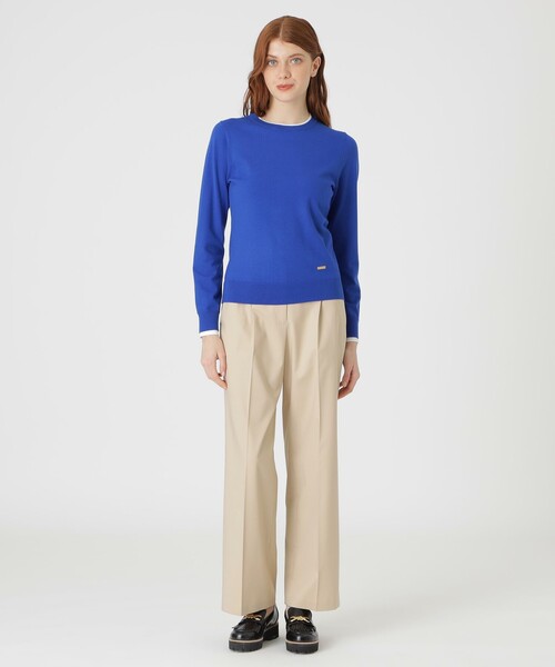 美品⭐︎BLUE LABEL CRESTBRIDGE スウェット 2025年最新】BLUE LABEL CRESTBRIDGE レディース トレーナー