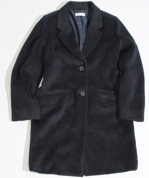 WEGO(ウィゴー)の「WEGO/チェスターコート(チェスターコート・レディース・ブラック/グレー/カーキ/ネイビー/キャメル・MEDIUM/LARGE)」の9枚目の写真