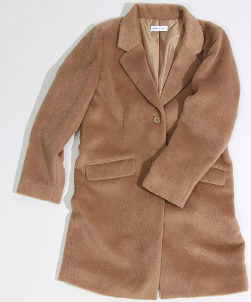 WEGO(ウィゴー)の「WEGO/チェスターコート(チェスターコート・レディース・ブラック/グレー/カーキ/ネイビー/キャメル・MEDIUM/LARGE)」の10枚目の写真