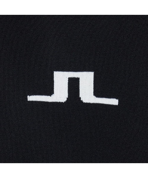 J.LINDEBERG/GOLF】JLロゴクルーネックセーター
