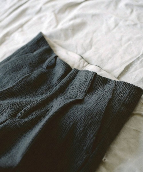 LIDNM（リドム）の「KARAMIORI SLACKS（スラックス・メンズ・グレー系その他・SMALL/MEDIUM/LARGE）」の6枚目の写真