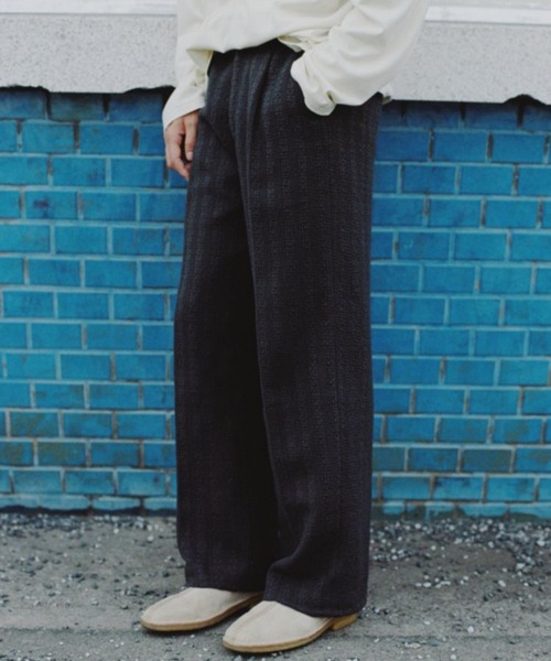 LIDNM（リドム）の「KARAMIORI SLACKS（スラックス・メンズ・グレー系その他・SMALL/MEDIUM/LARGE）」の4枚目の写真