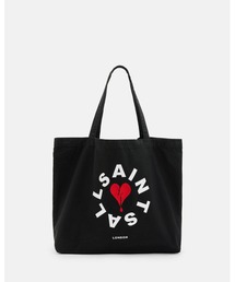 ALLSAINTS | TIERRA BREAK UP LOGO PRINT TOTE BAG | TIERRA BREAK UP ロゴ プリント トート バッグ(トートバッグ)