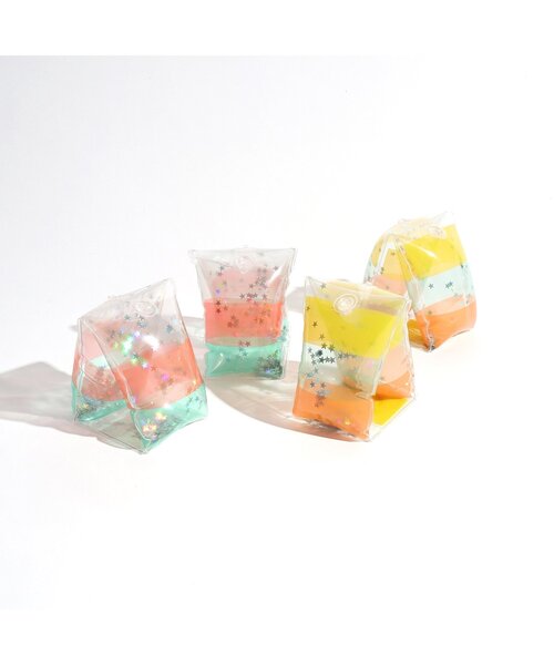 BREEZE（ブリーズ）の「クリアアームフロート（ラメ）（スイムグッズ・キッズ・ピンク/イエロー・FREE）」の9枚目の写真