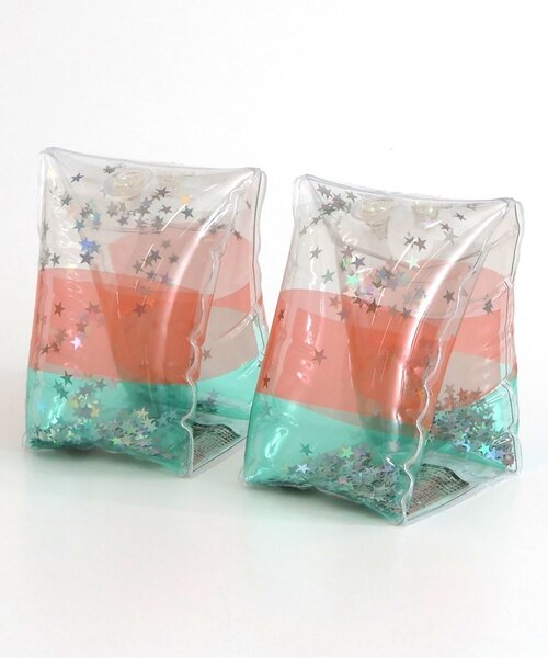 BREEZE（ブリーズ）の「クリアアームフロート（ラメ）（スイムグッズ・キッズ・ピンク/イエロー・FREE）」の12枚目の写真