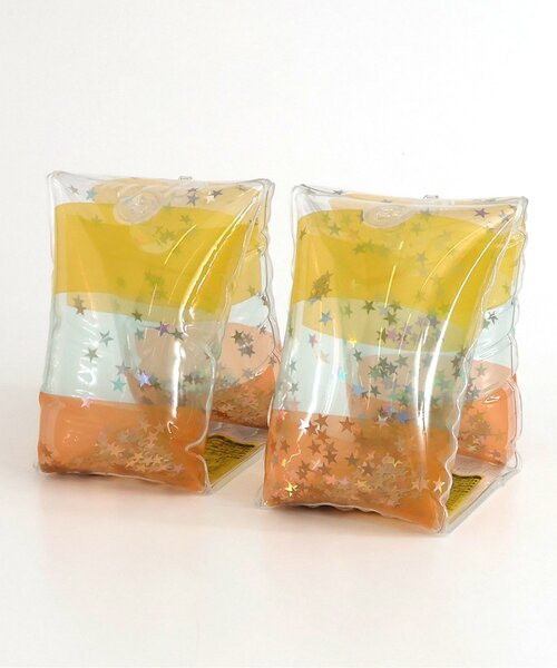 BREEZE（ブリーズ）の「クリアアームフロート（ラメ）（スイムグッズ・キッズ・ピンク/イエロー・FREE）」の13枚目の写真