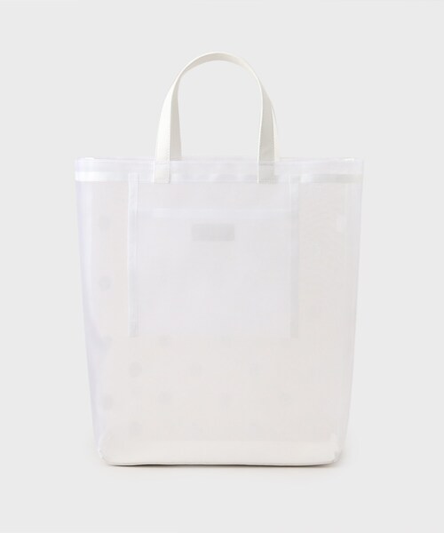 UNTITLED（アンタイトル）の「◆チュールドットトート（トートバッグ・レディース・ブラック/シルバー/ホワイト・99）」の6枚目の写真