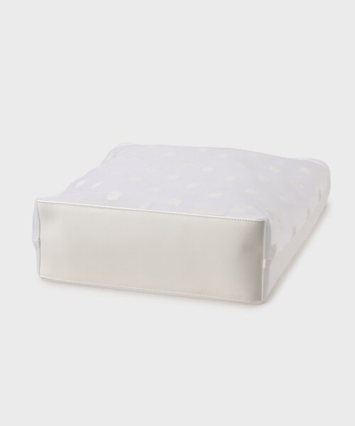 UNTITLED（アンタイトル）の「◆チュールドットトート（トートバッグ・レディース・ブラック/シルバー/ホワイト・99）」の7枚目の写真