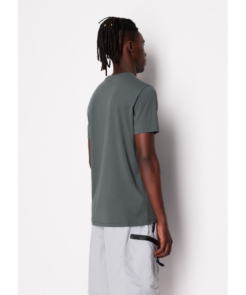 ARMANI EXCHANGE(アルマーニエクスチェンジ)の「【A|X アルマーニ エクスチェンジ】AXロゴ 半袖クルーネックTシャツ/SLIM(Tシャツ/カットソー・メンズ・グリーン/ネイビー/ホワイト・LARGE/MEDIUM/X-LARGE/SMALL/X-SMALL/XX-LARGE)」の5枚目の写真