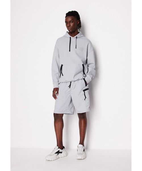ARMANI EXCHANGE(アルマーニエクスチェンジ)の「【A|X アルマーニ エクスチェンジ】AXロゴ 半袖クルーネックTシャツ/SLIM(Tシャツ/カットソー・メンズ・グリーン/ネイビー/ホワイト・LARGE/MEDIUM/X-LARGE/SMALL/X-SMALL/XX-LARGE)」の6枚目の写真