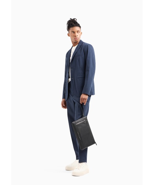 ARMANI EXCHANGE(アルマーニエクスチェンジ)の「【A|X アルマーニ エクスチェンジ】AXロゴ 半袖クルーネックTシャツ/SLIM(Tシャツ/カットソー・メンズ・グリーン/ネイビー/ホワイト・LARGE/MEDIUM/X-LARGE/SMALL/X-SMALL/XX-LARGE)」の15枚目の写真