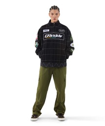 HUF✖️ベティ コラボ　ジャンパー　ジャケット　ブルゾン HUF（ハフ）の「HUF x FIRST DOWN REVERSIBLE JACKET ハフ
