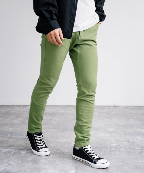 KRIFF MAYER クリフメイヤー ニットツイルクライミングスリムパンツ 2324002（その他パンツ）｜KRIFF MAYER（クリフメイヤー）