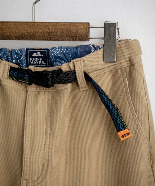 KRIFF MAYER クリフメイヤー ニットツイルクライミングスリムパンツ 2324002（その他パンツ）｜KRIFF MAYER（クリフメイヤー）
