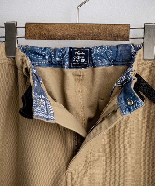 KRIFF MAYER クリフメイヤー ニットツイルクライミングスリムパンツ 2324002（その他パンツ）｜KRIFF MAYER（クリフメイヤー）