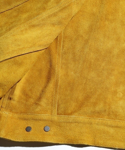 PENNEYS（ぺニーズ）の「【PENNEY'S  ぺニーズ】 60S SUEDE JACKET スウェードジャケット（ブルゾン・メンズ・ブラック/キャメル/ブラック系その他/カーキ・LARGE/MEDIUM）」の19枚目の写真