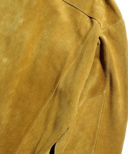 PENNEYS（ぺニーズ）の「【PENNEY'S  ぺニーズ】 60S SUEDE JACKET スウェードジャケット（ブルゾン・メンズ・ブラック/キャメル/ブラック系その他/カーキ・LARGE/MEDIUM）」の20枚目の写真