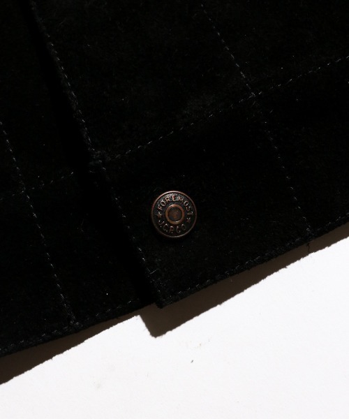 PENNEYS（ぺニーズ）の「【PENNEY'S  ぺニーズ】 60S SUEDE JACKET スウェードジャケット（ブルゾン・メンズ・ブラック/キャメル/ブラック系その他/カーキ・LARGE/MEDIUM）」の9枚目の写真