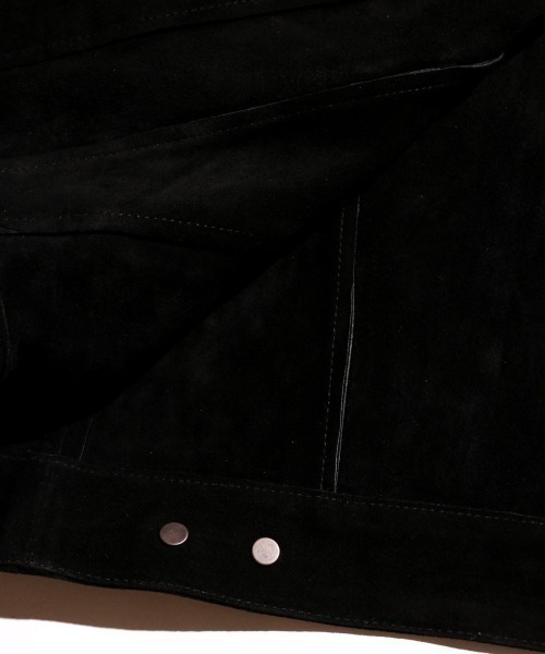 PENNEYS（ぺニーズ）の「【PENNEY'S  ぺニーズ】 60S SUEDE JACKET スウェードジャケット（ブルゾン・メンズ・ブラック/キャメル/ブラック系その他/カーキ・LARGE/MEDIUM）」の12枚目の写真