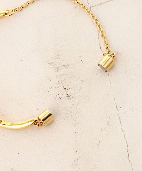 le.coeur blanc（ルクールブラン）の「カーブラインマグネットブレスレット（ブレスレット・レディース・ゴールド/シルバー・FREE）」の15枚目の写真