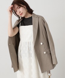 N.(N. Natural Beauty Basic) | 【S Size Line】◆マットウースストレッチテーラードジャケット(テーラードジャケット)