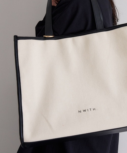 入荷now 買えない キャンバスバッグ（トートバッグ）｜N WITH.（エヌウィズ）の バッグ