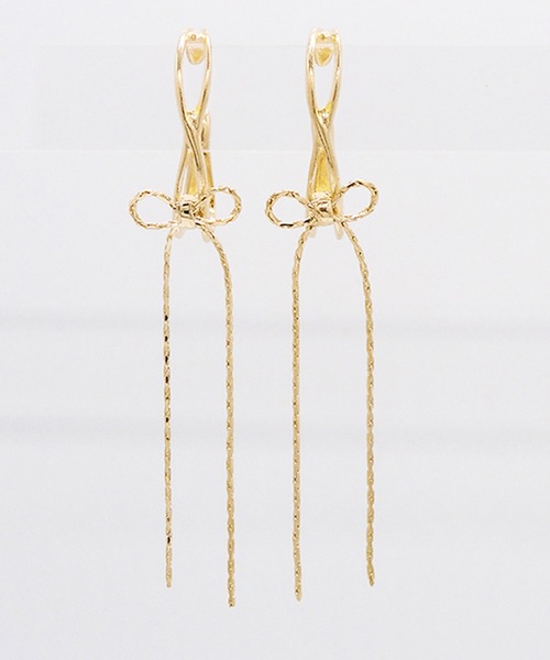 Zoule（ゾーラ）の「Zoule ゾーラ:ruban　ルヴァン　イヤーカフ　両耳イヤカフ　イヤリング（セットイヤーカフ）（イヤーカフ・レディース・ゴールド/シルバー・FREE）」の7枚目の写真