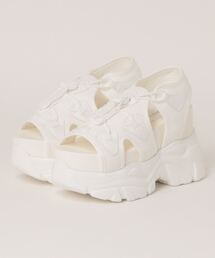 Mafmof | Mafmof(マフモフ)10.5cm厚底ボリュームソールスポーツサンダル(サンダル)