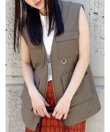 MURUA | カーゴポケットジレ(ベスト)