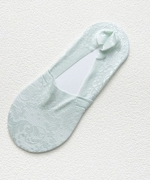 COCOMOMO（ココモモ）の「滑り止め付き レースフットカバーソックス 深履き靴下（ソックス/靴下）」