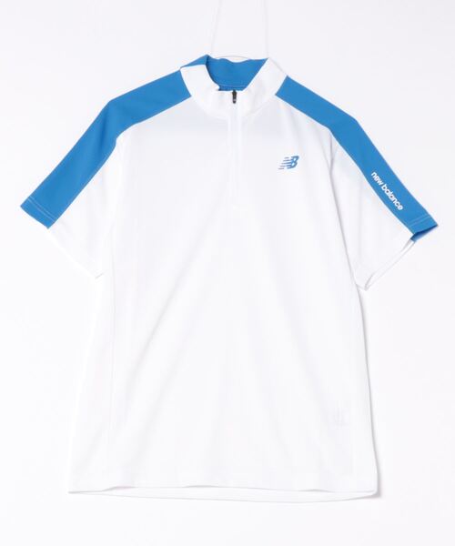 [新品] ニューバランス ハーフジップ モックネック プルオーバー シャツ L New Balance Golf（ニューバランスゴルフ）の「ハーフジップ