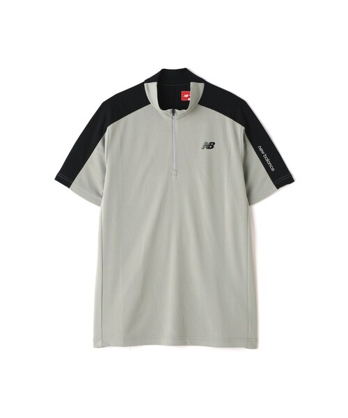 [新品] ニューバランス ハーフジップ モックネック プルオーバー シャツ L New Balance Golf（ニューバランスゴルフ）の「ハーフジップ