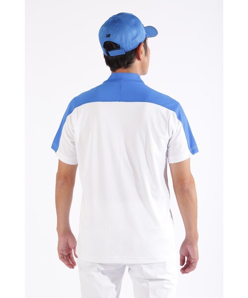 [新品] ニューバランス ハーフジップ モックネック プルオーバー シャツ L New Balance Golf（ニューバランスゴルフ）の「ハーフジップ